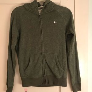 jack wills green hoodie